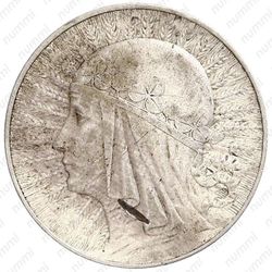 5 злотых 1932, знак стрелка - Реверс