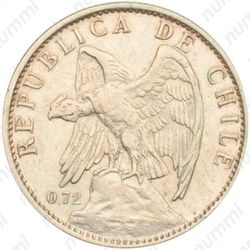 1 песо 1915 [Чили] - Аверс