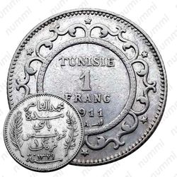 1 франк 1911 [Тунис]