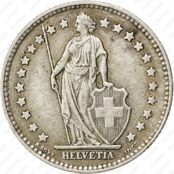 1 франк 1956 [Швейцария] - Аверс