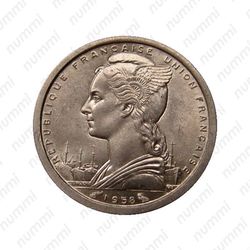 1 франк 1958 [Мадагаскар] - Аверс