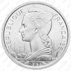 1 франк 1964 [Реюньон] - Аверс