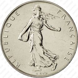 1 франк 1977 [Франция] - Аверс