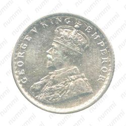 1/4 рупии 1918 [Индия] - Аверс