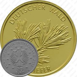 20 евро 2013, сосна Германия [Германия]