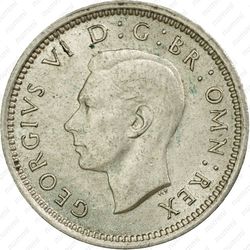 3 пенса 1941 [Великобритания] - Аверс