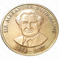 1 доллар 1991 [Ямайка] - Реверс