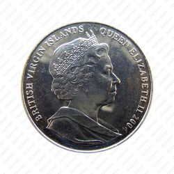 1 доллар 2004, XXVIII летние Олимпийские Игры, Афины 2004 - бегуны [Британские Виргинские острова] - Аверс