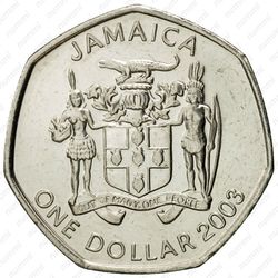 1 доллар 2006 [Ямайка] - Аверс