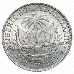 1 гурд 1887 [Гаити] - Реверс