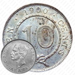 10 центов 1900 [Малайзия]