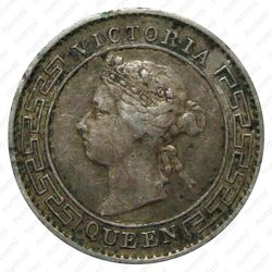 10 центов 1900 [Шри-Ланка] - Аверс