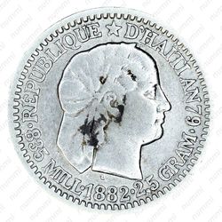 10 сантимов 1882 [Гаити] - Аверс