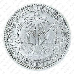 10 сантимов 1882 [Гаити] - Реверс
