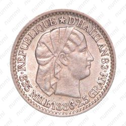 10 сантимов 1886 [Гаити] - Аверс