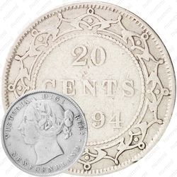 20 центов 1894 [Канада]