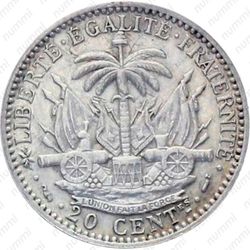 20 сантимов 1882 [Гаити] - Реверс