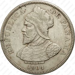 25 сентесимо 1904 [Панама] - Аверс