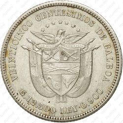 25 сентесимо 1904 [Панама] - Реверс