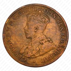 1/2 пенни 1913 [Австралия] - Аверс