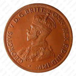 1/2 пенни 1919 [Австралия] - Аверс