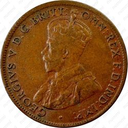 1/2 пенни 1922 [Австралия] - Аверс