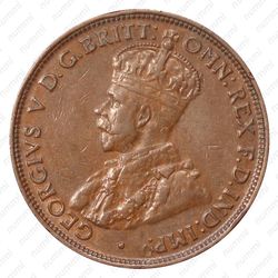 1/2 пенни 1924 [Австралия] - Аверс