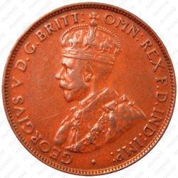 1/2 пенни 1928 [Австралия] - Аверс