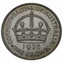 1 крона 1938 [Австралия] - Реверс