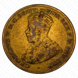 1 пенни 1911 [Австралия] - Аверс