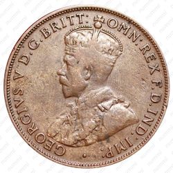 1 пенни 1918 [Австралия] - Аверс