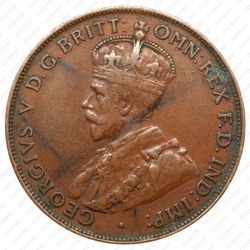 1 пенни 1926 [Австралия] - Аверс