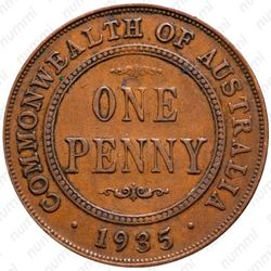 1 пенни 1935 [Австралия] - Реверс