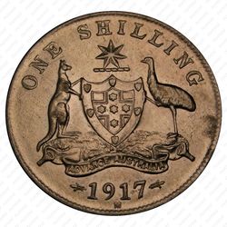 1 шиллинг 1917 [Австралия] - Реверс
