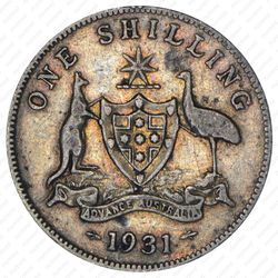 1 шиллинг 1931 [Австралия] - Реверс