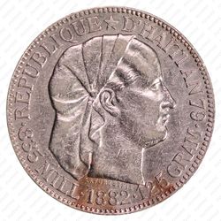50 сантимов 1882 [Гаити] - Аверс