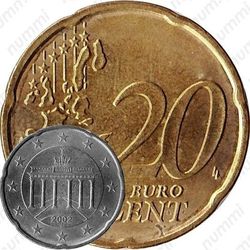 20 евро центов 2002