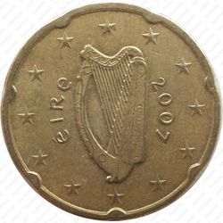 20 евро центов 2007 - Аверс