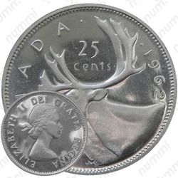 25 центов 1962