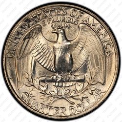 25 центов 1983 - Реверс