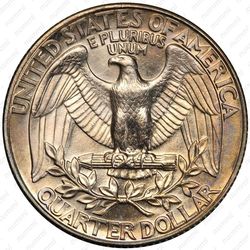 25 центов 1989 - Реверс