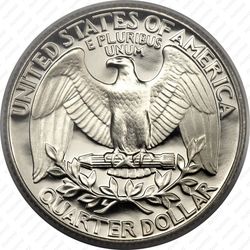 25 центов 1990 - Реверс