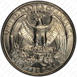 25 центов 1994 - Реверс