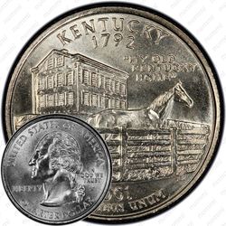 25 центов 2001, Кентукки