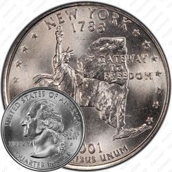 25 центов 2001, Нью-Йорк
