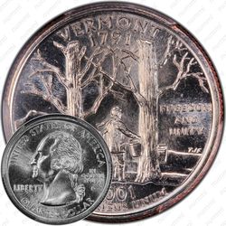 25 центов 2001, Вермонт
