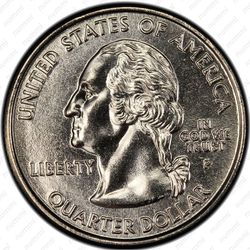 25 центов 2003, Алабама - Аверс