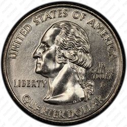 25 центов 2003, Арканзас - Аверс