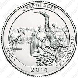 25 центов 2014, парк Эверглейдс - Реверс