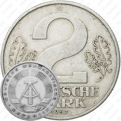 2 марки 1957 [Германия]